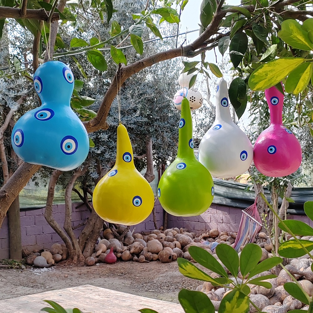 Transformation Of Pumpkin Into Tree Ornament